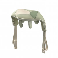 Вибромассажер для плеч и шеи DFC LAZYCLOUD, зеленый