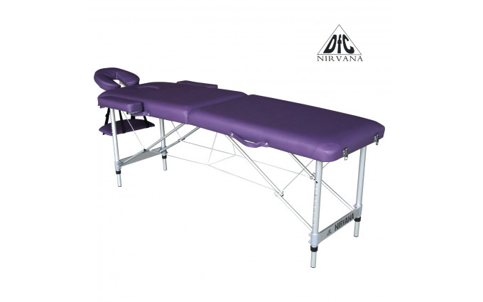 Массажный стол Dfc Nirvana, Elegant Ultra Light, 175cm*W55cm* 4cm, алюм. ножки, цвет сиреневый (purple)