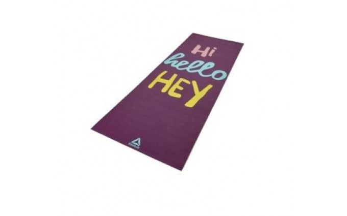 Тренировочный коврик (мат) для йоги Reebok 4mm Yoga Mat Crosses-Hi, RAYG-11030HH_Eur